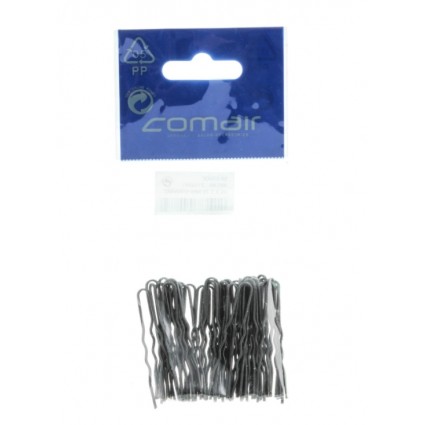 Шпильки Comair 4,5 см чорні  товсті 50 шт