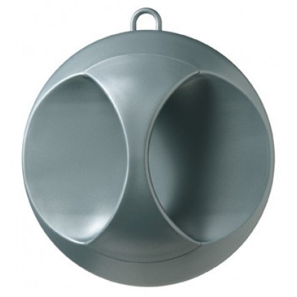 Дзеркало Comair Ø25 см сіре матове