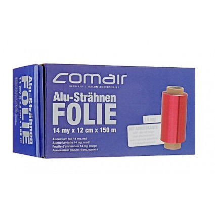 Фольга Comair червона 150 м 14 мкр*12 см
