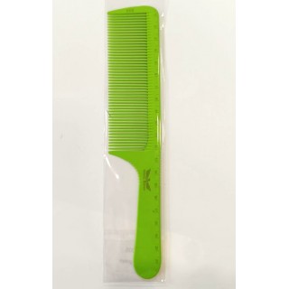 Гребінець перукарський Proline YF-008 салатовий 21 см