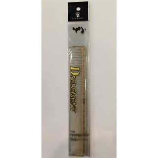 Гребінець для стрижки термопластик Proline YF-090 прозорий планка 19 см