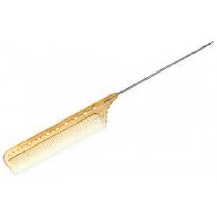 Гребінець для волосся Proline 102 Y.S.Park бурштиновий