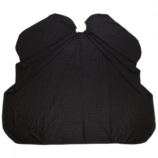 Пеньюар Proline Чорний із літерами, 109 шт.136