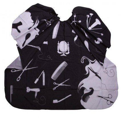 Пеньюар Proline Біло-чорний д. 109 ш. 136 Пеньюар Proline Біло-чорний д. 109 ш. 136