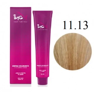 Крем-фарба для волосся ING Professional Coloring Cream 11.13 Блондин бежевий екстра 100 мл
