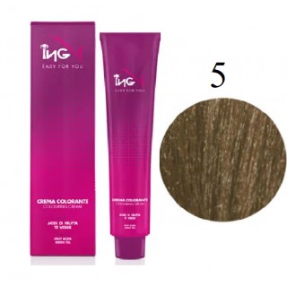 Крем-фарба для волосся ING Professional Colouring Cream 5 Світло-каштановий 100 мл