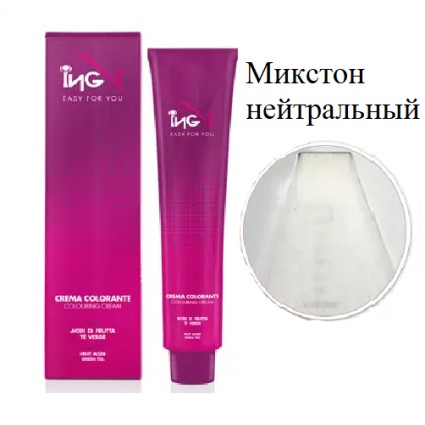 Крем-фарба для волосся ING Professional Coloring Cream коректор Мікстон нейтральний 100 мл
