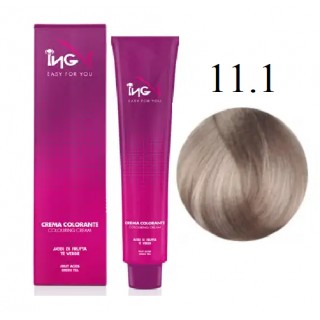 Крем-фарба для волосся ING Professional Coloring Cream 11.1 Екстра платиновий блонд зали 100 мл