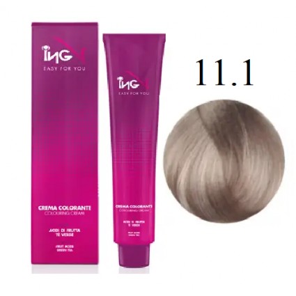 Крем-фарба для волосся ING Professional Coloring Cream 11.1 Екстра платиновий блонд зали 100 мл