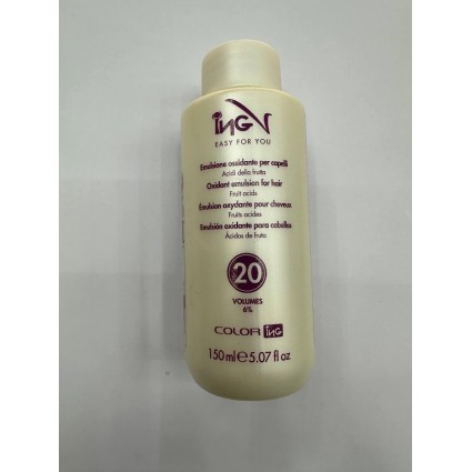 Окислювальна емульсія з фруктовим ароматом ING Professional Color Oxidante Emulsion 6% (20) 150 мл