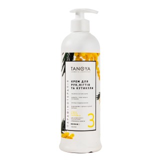 Крем для рук нігтів та кутикули Мімоза Tanoya 500 мл