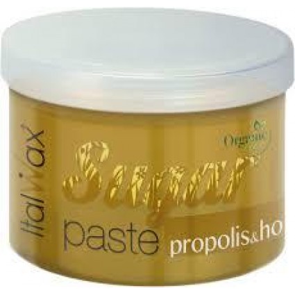 Цукрова паста Ital Wax Organic Line Мед та прополіс 750 мл Цукрова паста Ital Wax Organic Line Мед та прополіс 750 мл