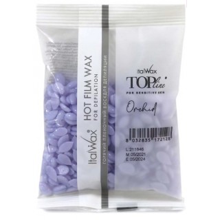 Віск плівковий ItalWax Top Line ItalWax Top Formula Orchid Орхідея 100 г