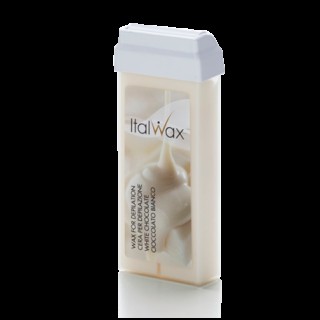 Ital Wax Віск касетний Білий Шоколад/молоко/латте кремовий, середньої щільності 100 мл