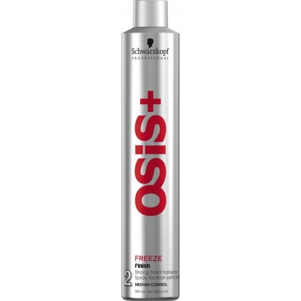 Лак для волосся сильної фіксації Schwarzkopf Professional Osis+ Finish Freeze Hairspray 500 мл Лак для волосся сильної фіксації Schwarzkopf Professional Osis+ Finish Freeze Hairspray 500 мл