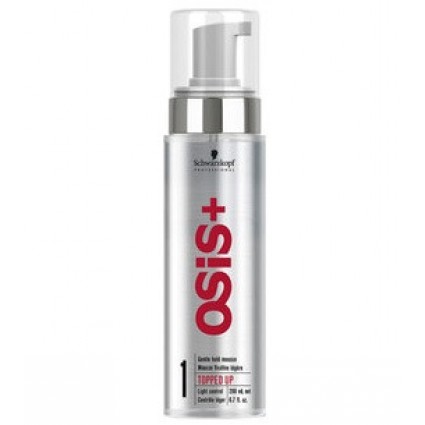 Мус для волосся легкої фіксації, Schwarzkopf Professional OSIS Topped Up 200 ml