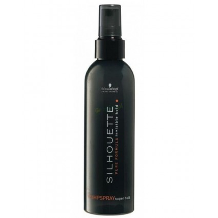 Рідкий лак для волосся Schwarzkopf Silhouette Pumpspray super hold сильної фіксації 200 мл