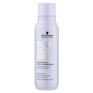 Нейтралізувальний фіолетовий кондиціонер Schwarzkopf Professional Blondme Bond Repair Purple Conditioner 250 мл