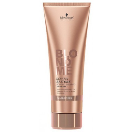 Бондінг-шампунь кератинове відновлення Schwarzkopf Blondme 250 мл Бондінг-шампунь кератинове відновлення Schwarzkopf Blondme 250 мл