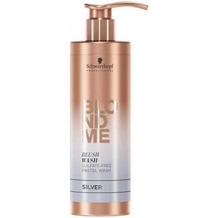 Відтіночний шампунь для волосся Сріблястий Schwarzkopf BlondMe Blush Wash Silver 250мл