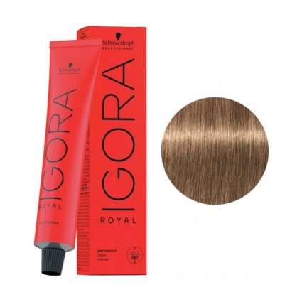 Крем-фарба для волосся Schwarzkopf Igora Royal 8-46 Світло-русявий бежевий шоколадний 60 мл Крем-фарба для волосся Schwarzkopf Igora Royal 8-46 Світло-русявий бежевий шоколадний 60 мл