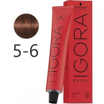 Крем-фарба для волосся Schwarzkopf Igora Royal 5-6 Світло-Коричневий Шоколадний 60 мл Крем-фарба для волосся Schwarzkopf Igora Royal 5-6 Світло-Коричневий Шоколадний 60 мл