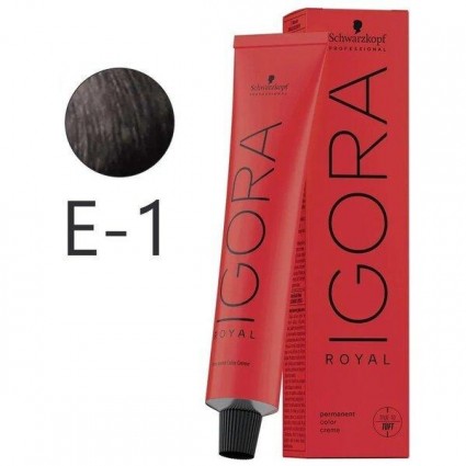 Фарба для волосся Schwarzkopf Igora Royal Микстон E-1 Екстракт Сандре 60 мл