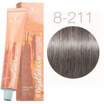 Крем-фарба для волосся Schwarzkopf Igora Royal Disheveled Nudes 8-211 Світлий русо-попелястий сандре 60 мл