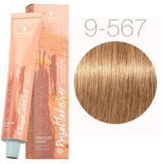 Крем-фарба для волосся Schwarzkopf Igora Royal Disheveled Nudes 9-567 золотистий Блондин шоколадно-мідний 60 мл