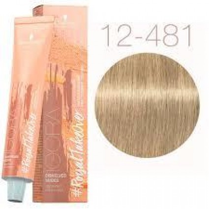 Фарба для волосся Schwarzkopf Igora Royal Nudes 12-481 (12-48) Спец блондин бежевий червоний сандре 60 мл