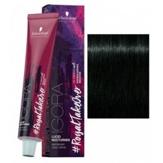 Крем-фарба для волосся Schwarzkopf Igora Royal Nocturnes 4-332 Середній коричневий екстра матовий попелястий 60ml