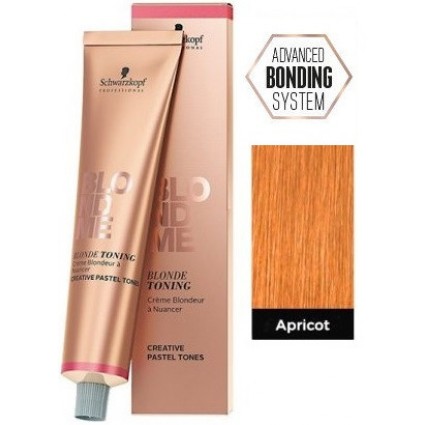 Тонуючий бондінг-крем для волосся Schwarzkopf BlondMe Blonde Toning T-Apricot Абрикос 60 мл