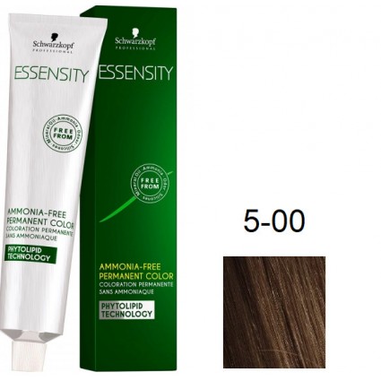Фарба для волосся Schwarzkopf Essensity безаміачна 5-00 Натуральний Світло-Коричневий Екстра 60 мл Фарба для волосся Schwarzkopf Essensity безаміачна 5-00 Натуральний Світло-Коричневий Екстра 60 мл