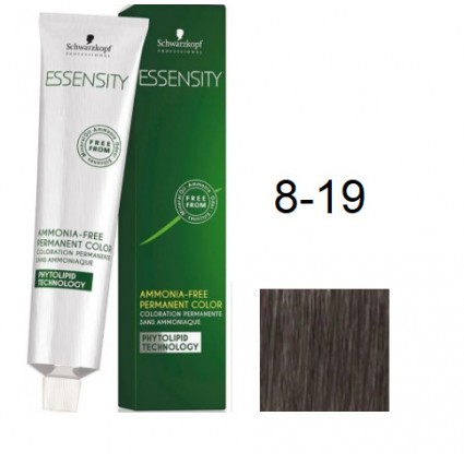 Фарба для волосся Schwarzkopf Essensity безаміачна 8-19 Світло-русявий Сандре Фіолет 60 мл