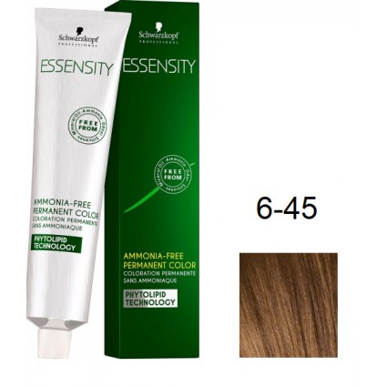 Фарба для волосся Schwarzkopf Essensity безаміачна 6-45 Бамбук Темно-Русявий Бежевий Золотистий 60 мл