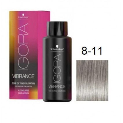 Фарба для волосся Schwarzkopf igora Vibrance безаміачна 8-11 Світлий русявий сандре екстра 60 мл Фарба для волосся Schwarzkopf igora Vibrance безаміачна 8-11 Світлий русявий сандре екстра 60 мл