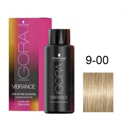 Фарба для волосся Schwarzkopf igora Vibrance безаміачна 9-00 натуральний Блондин екстра 60 мл Фарба для волосся Schwarzkopf igora Vibrance безаміачна 9-00 натуральний Блондин екстра 60 мл