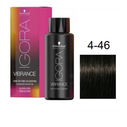 Фарба для волосся Schwarzkopf igora Vibrance безаміачна 4-46 Середній коричневий бежевий шоколадний 60 мл Фарба для волосся Schwarzkopf igora Vibrance безаміачна 4-46 Середній коричневий бежевий шоколадний 60 мл