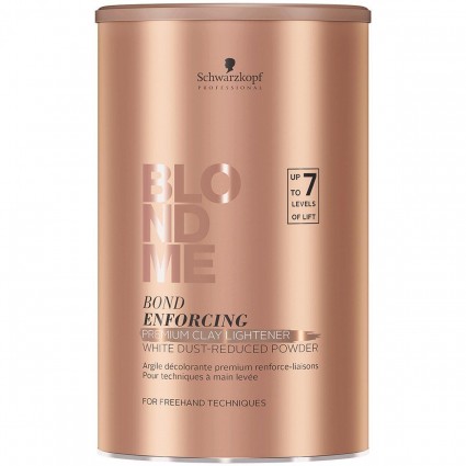 Рідка глина для волосся Schwarzkopf Blondme Bond Enforcing Clay Lightener 350 г Рідка глина для волосся Schwarzkopf Blondme Bond Enforcing Clay Lightener 350 г