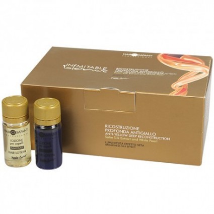 Глибоке відновлення з антижовтим ефектом Hair Company (10х10 ампул)