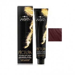 Крем-фарба для волосся Hair Company Inimitable Pictura 4.62 каштановий червоний ірис 100 мл