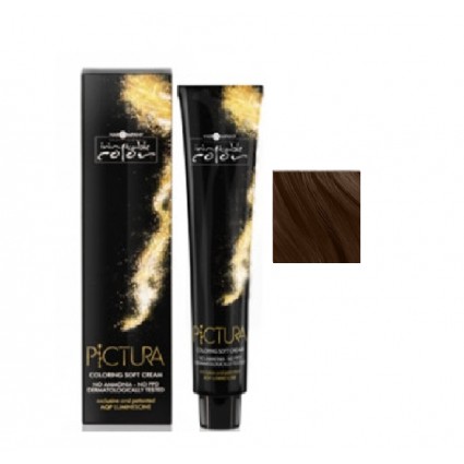 Крем-фарба для волосся Hair Company Inimitable Pictura 6 темно-русявий 100 мл
