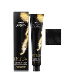 Крем-фарба для волосся Hair Company Inimitable Pictura 1 чорний 100 мл