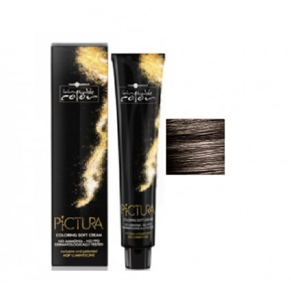 Крем-фарба для волосся Hair Company Inimitable Pictura 4 каштановий 100 мл