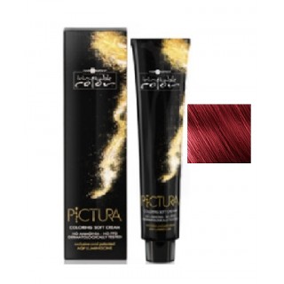 Крем-фарба для волосся Hair Company Inimitable Pictura 6.66 темно-русявий інтенсивно-червоний 100 мл