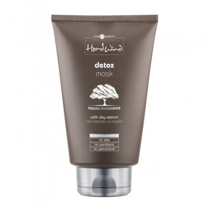Маска-детокс з італійською глиною для шкіри голови Hair Company Head Wind Detox Mask 200 мл Маска-детокс з італійською глиною для шкіри голови Hair Company Head Wind Detox Mask 200 мл