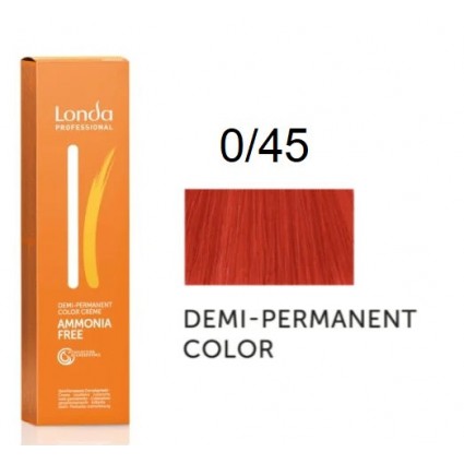 Крем-фарба Londa Professional без аміаку 0/45 Мідно-червоний 60 мл. Крем-фарба Londa Professional без аміаку 0/45 Мідно-червоний 60 мл.
