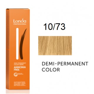 Крем-фарба Londa Professional без аміаку 10/73 Дуже яскравий блондин золотисто-коричневий 60 мл
