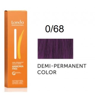 Крем-фарба Londa Professional без аміаку 0/68 Фіолетово-перлинний 60 мл.
