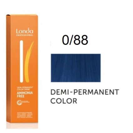 Крем-фарба Londa Professional без аміаку 0/88 Інтенсивний синій 60 мл. Крем-фарба Londa Professional без аміаку 0/88 Інтенсивний синій 60 мл.